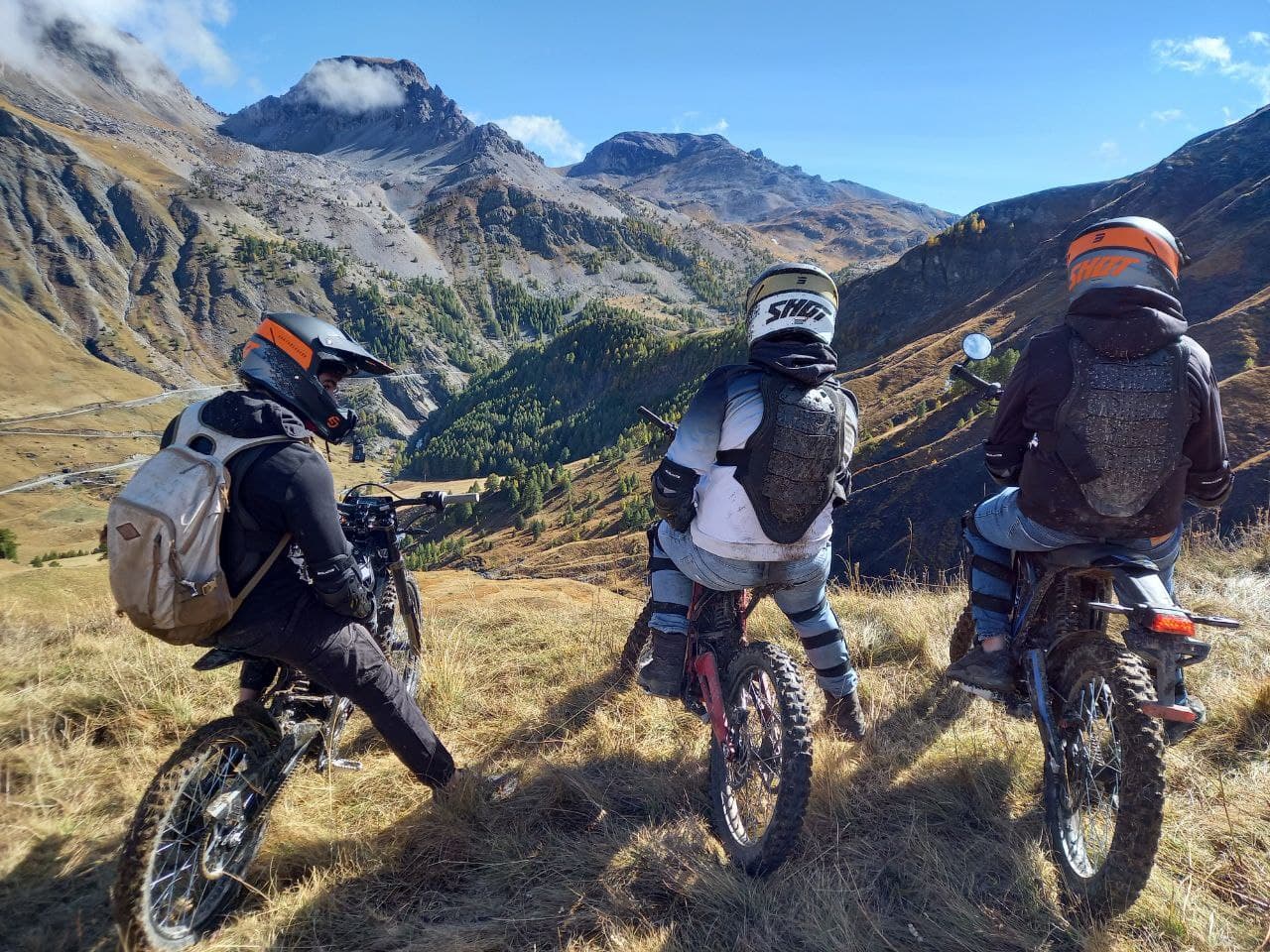 Paesaggio di montagna nell’Ubaye